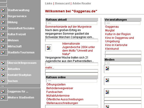 Screenshot dieses Beispieles: Nicht angezeigte Bilder führen zu Informationsverlust