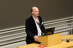 Jan Eric Hellbusch am Rednerpult